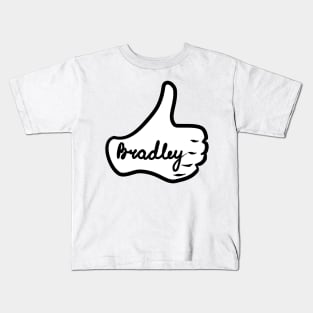 Men name Bradley Kids T-Shirt